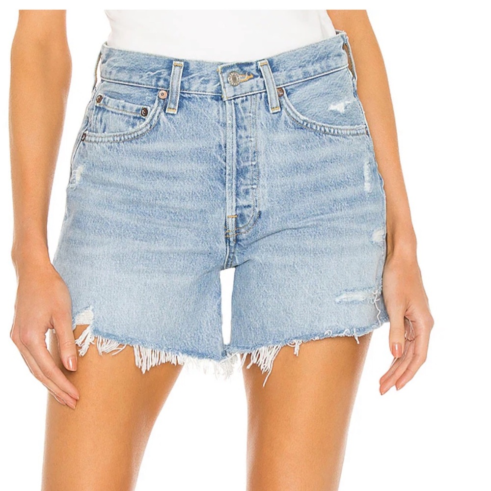 Women’s Parker LONG Agolde Shorts Size 25 - Excellent Quality Denim